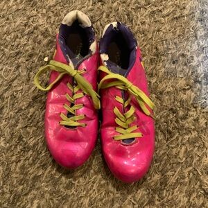 Youth Pink Athletic Scooer Shoes